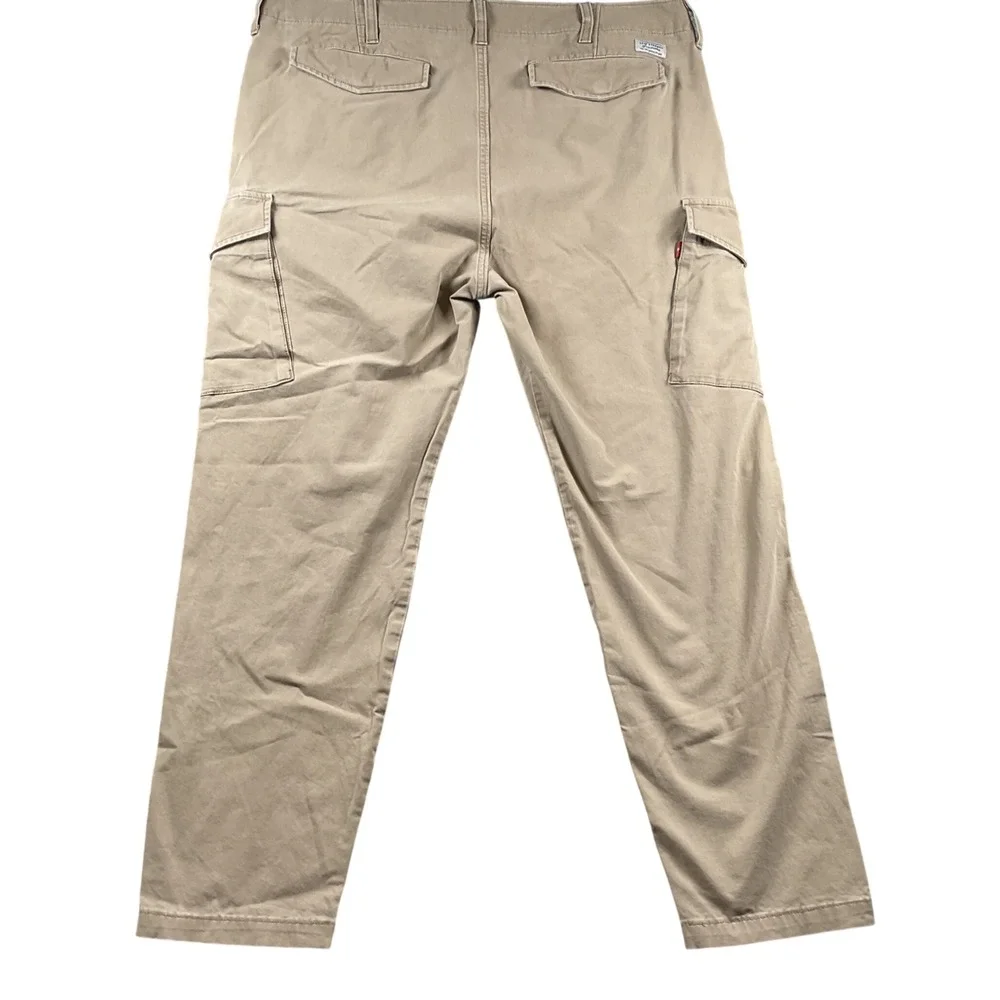 Levis XX Cargo Pants‎ Slim Fit Mens Khaki Tan W38 L32( measures 38 x 29)